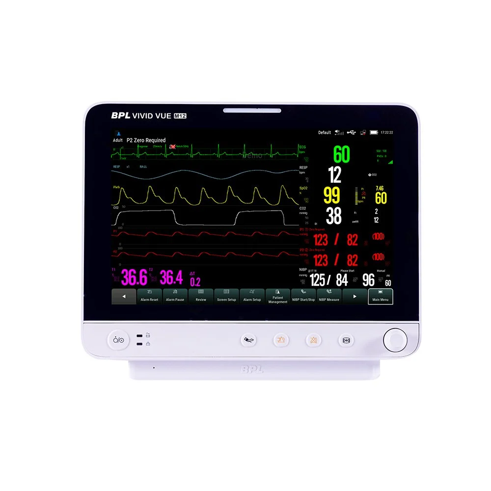 BPL Vivid Vue M12 Multiparameter Patient Monitor