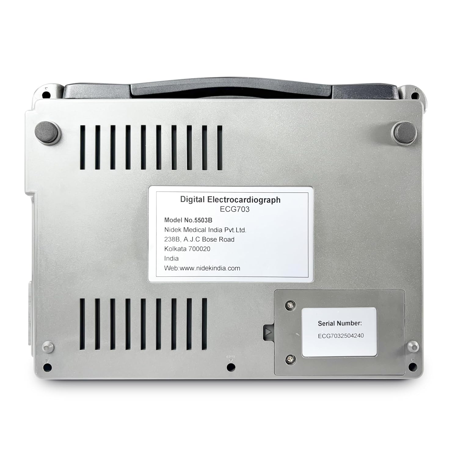 Nidek ECG-703 3-Channel ECG Machine