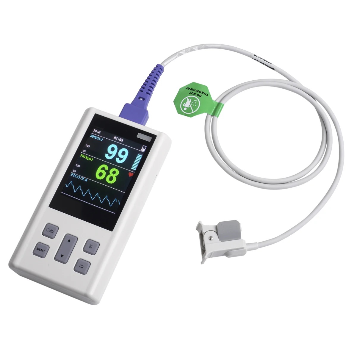 VD BIO MEDISYSTEMS HAND HELD PULSE OXIMETER H-100