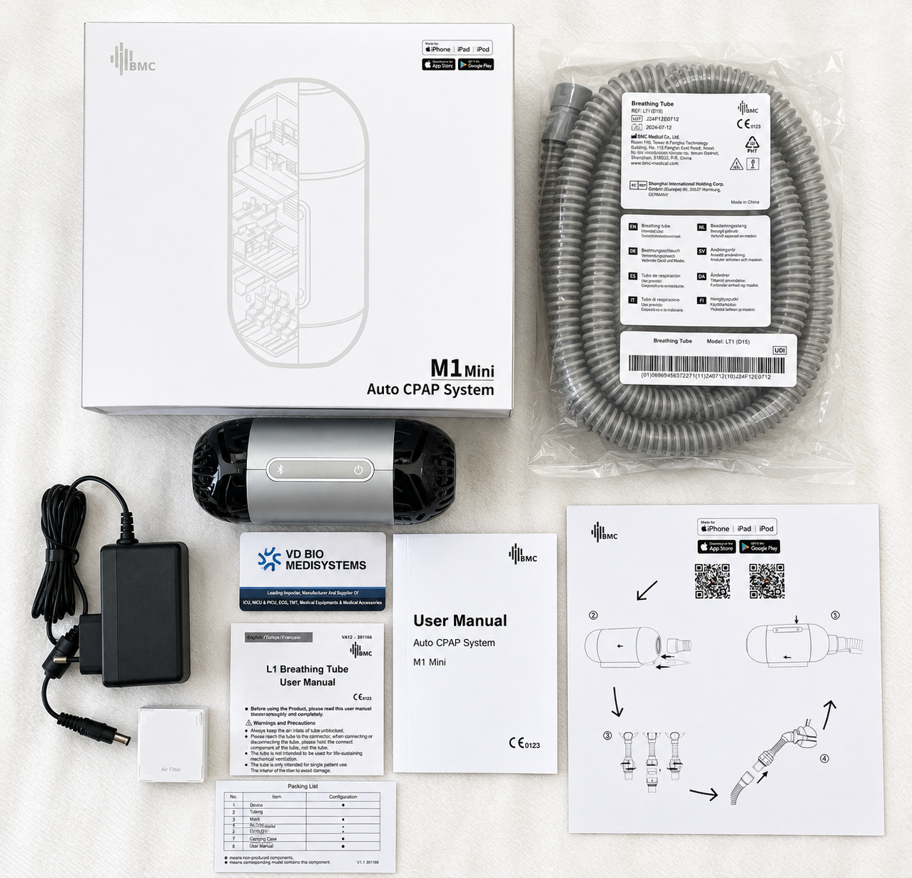 BMC M1 Mini Travel Auto CPAP