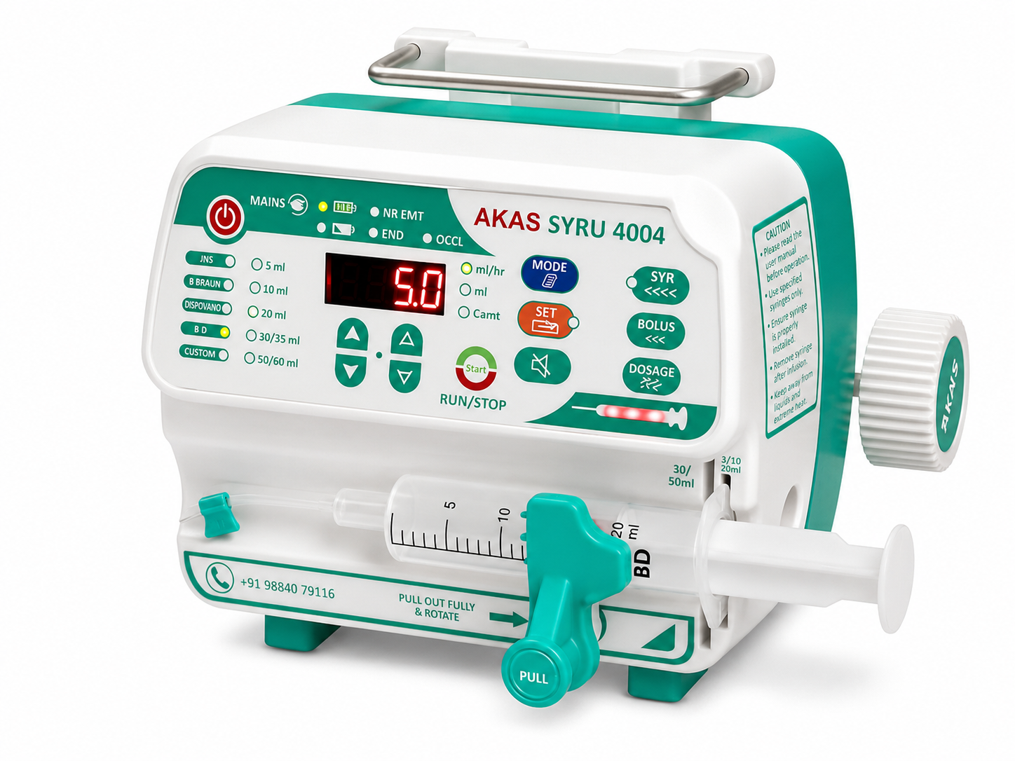 AKAS Syringe Pump (SYRU 4004)