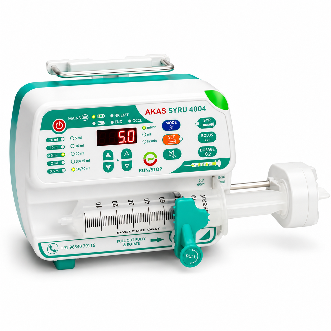 AKAS Syringe Pump (SYRU 4004)