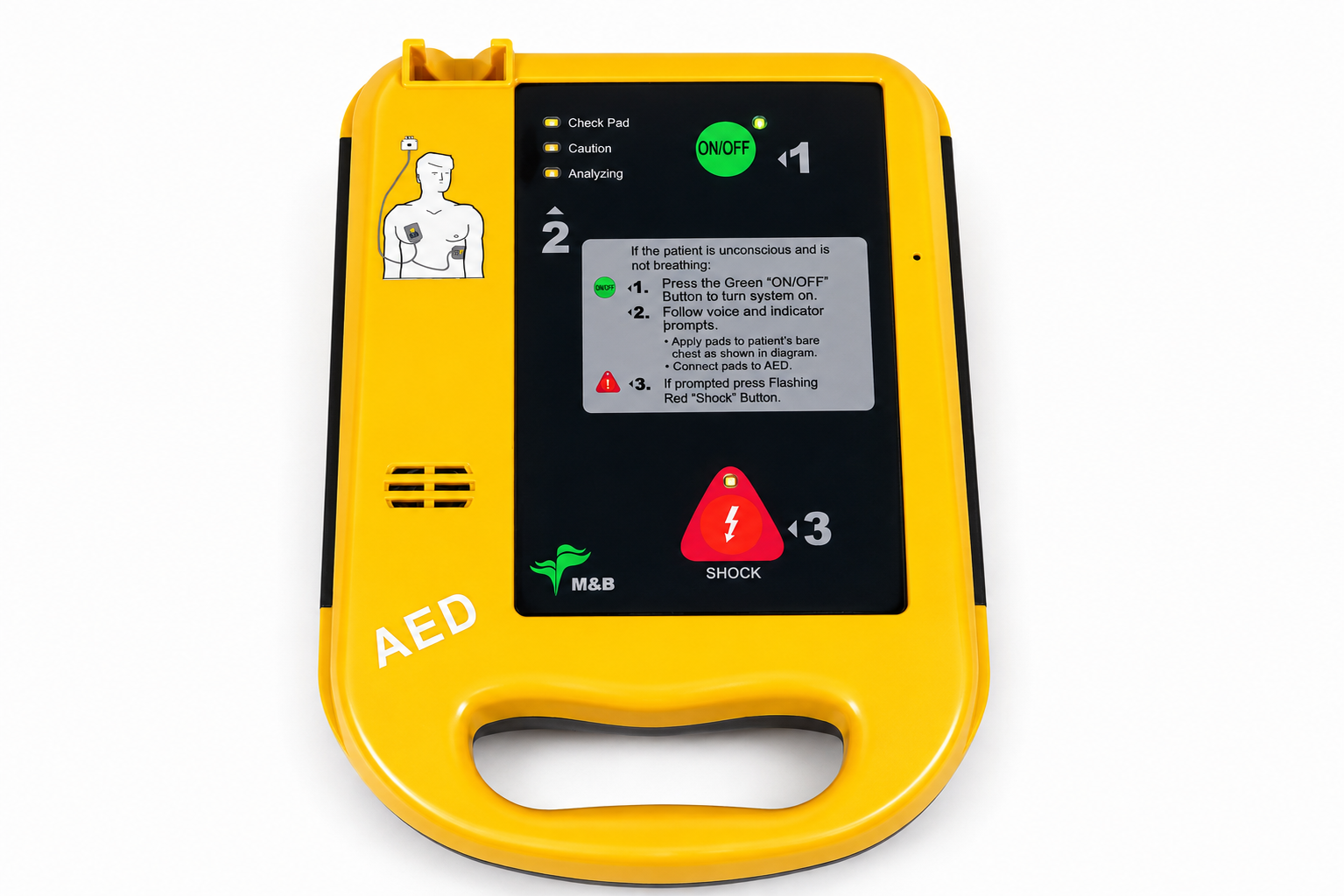 M & B Automatic External Defibrillator AED7000