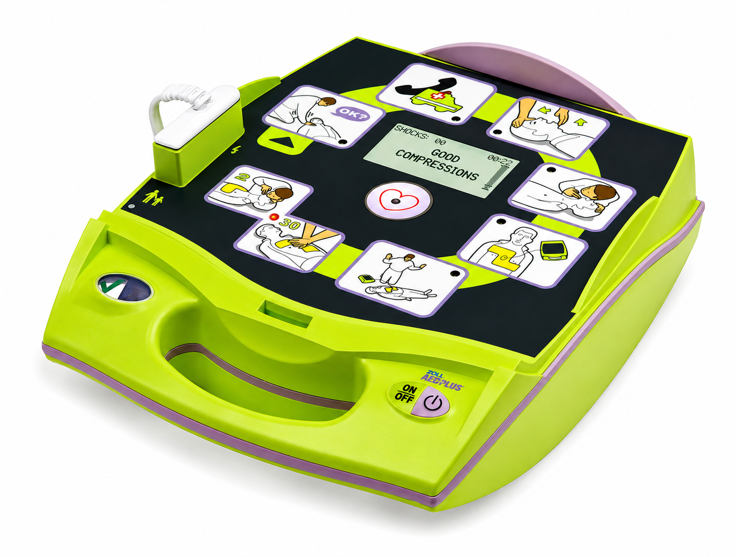 Zoll AED Plus Automatic External Defibrillator Device