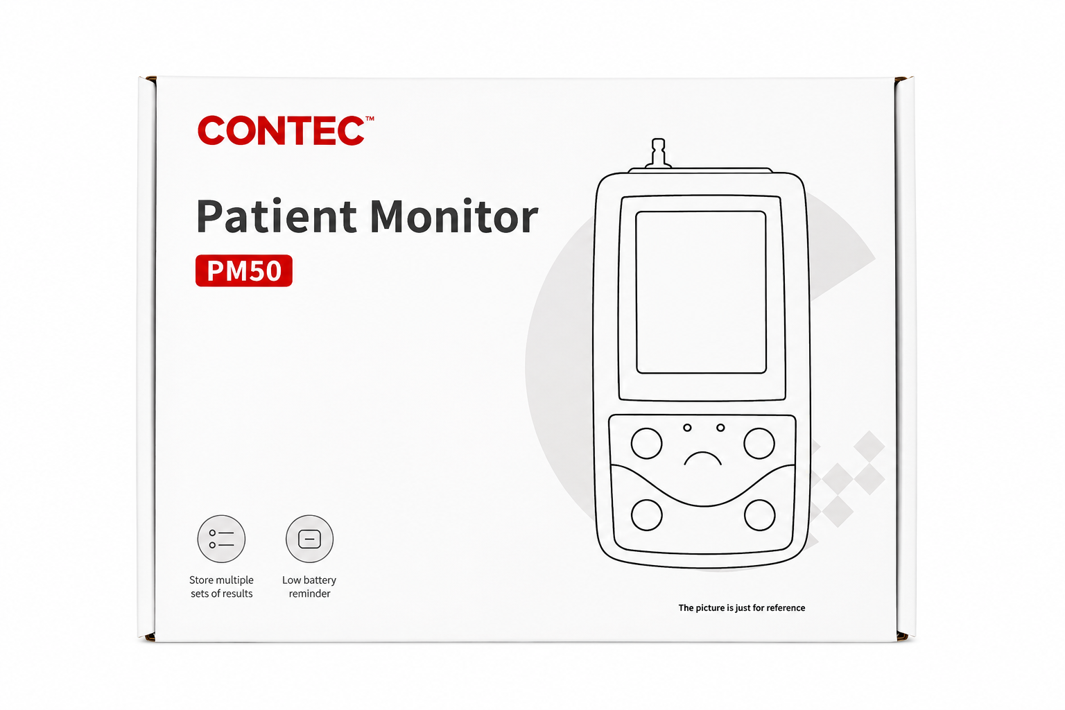 Contec PM50-24 hours Ambulatory Blood Pressure Monitor With Spo2